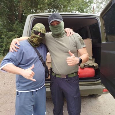 Участник АНО «Новая жизнь» совместно с Марией Акмаевой доставили очередную гуманитарную помощь ребятам на передовую